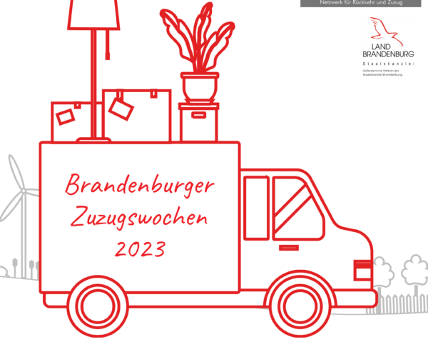 Die zweiten Brandenburger Zuzugswochen machen vom 13. bis 26. November 2023 auf den ländlichen Raum als attraktiven Lebensort aufmerksam